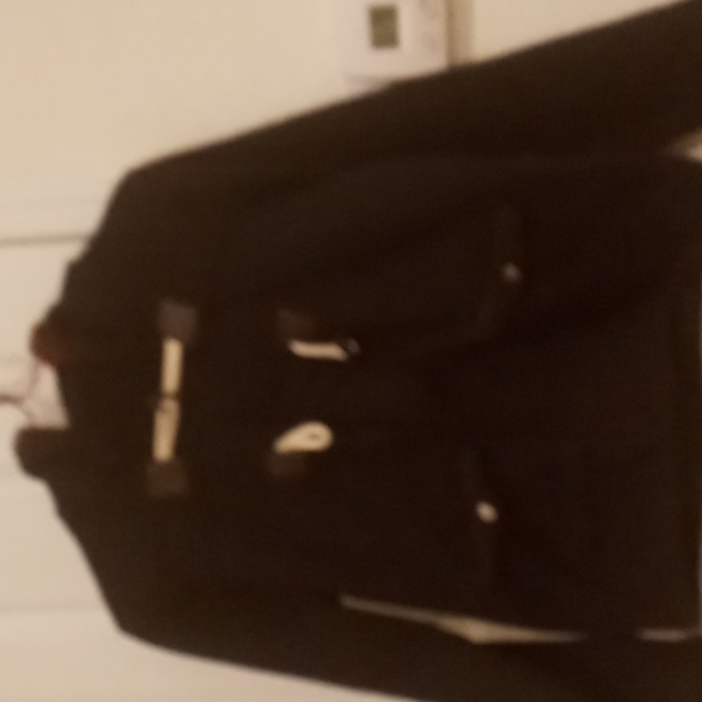 NWT BOYS IXTREME 14/16 BLACK/HOODIE FLEECE COAT